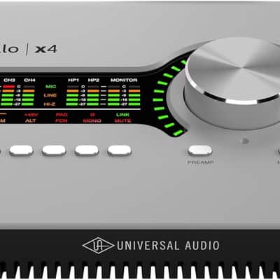 Universal Audio Apollo x4 Gen 2 Thunderbolt Audio Interface image 3