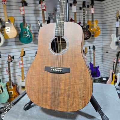 Martin D-X1EL Left-Handed Koa Acoustic-electric Guitar - Figured Koa w/Gig Bag & PLEK*D #579 image 4