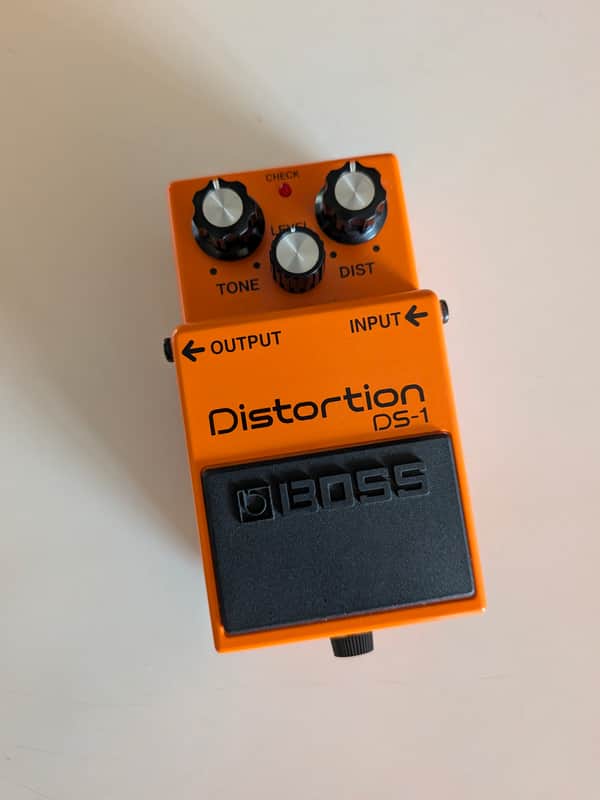 Boss DS-1 Distortion (Silver Label) 1994 - Present - Orange image 1