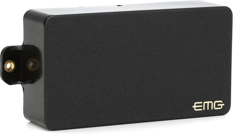 EMG H4A Passive Alnico Guitar Humbucker Pickup - BLACK image 1