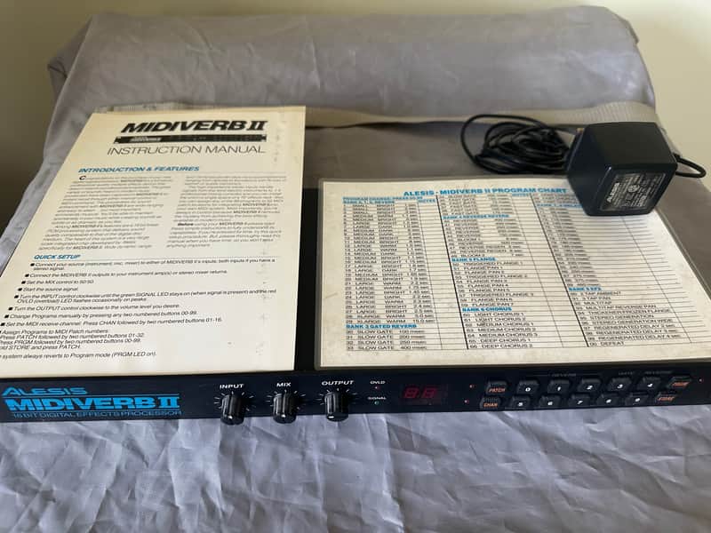 Alesis Midiverb II 16-Bit Digital Effects Processor image 1