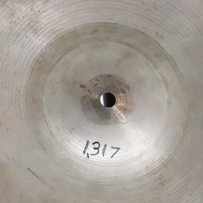 Paiste Ludwig Standard 18" Crash Cymbal Vintage 1960's 1,317g's image 13