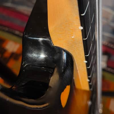Squier Vintage Modified Jazz Bass Fretless 3-Color Sunburst - Get Your Jaco On!! image 10