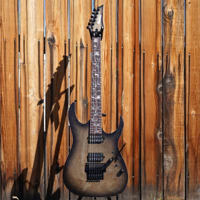 Ibanez j.custom Limited Edition RG8620AH AGF - Anvil Gray Burst Flat w/ Case image 2