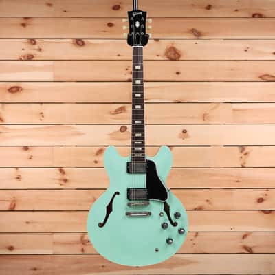 Gibson PSL 1964 ES-335 Ultra Light Aged - Kerry Green Two Tone-130645 image 4