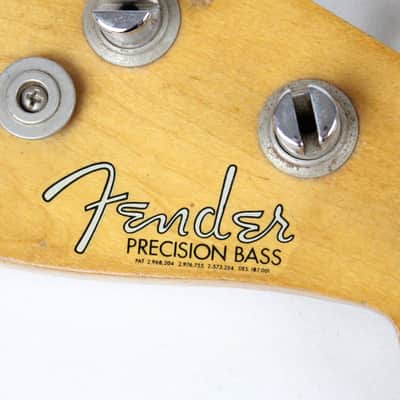 1962 Vintage Fender Precision Bass PBass Rosewood Fretboard NECK PBass USA 1960s Pre-CBS image 13