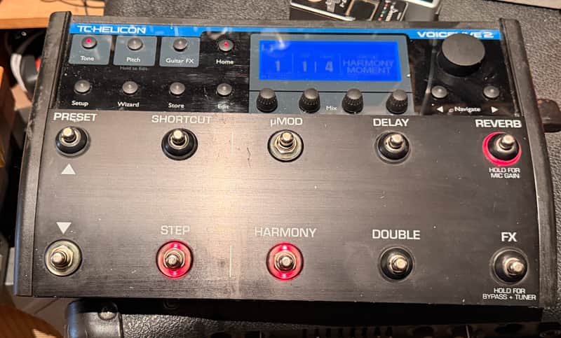 TC Helicon VoiceLive 2 | Reverb