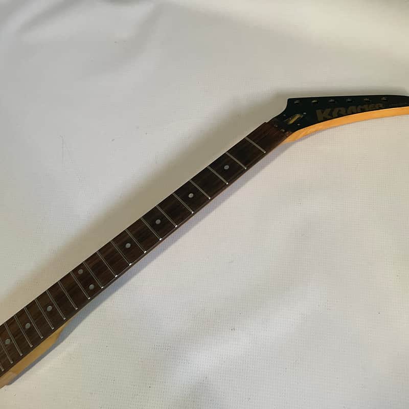 1987-88 Kramer Baretta Pointy Guitar Neck Rosewood
