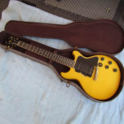 1961 Gibson Les Paul Special TV Yellow Original Crown Inlay Super Clean W/OSC image 1