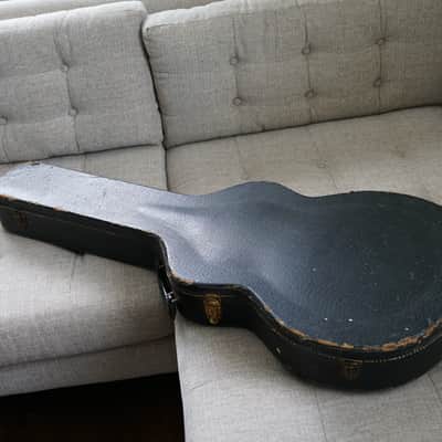 Gibson Lifton Hard Case For Gibson ES-335/345/355/330 1960s - Black/Orange image 1
