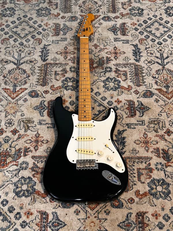 Squier Stratocaster 1987 - Black image 1