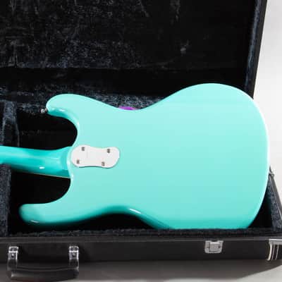 2000s Mosrite Ventures Model Super Custom ’65 Surf Green OHSC image 7