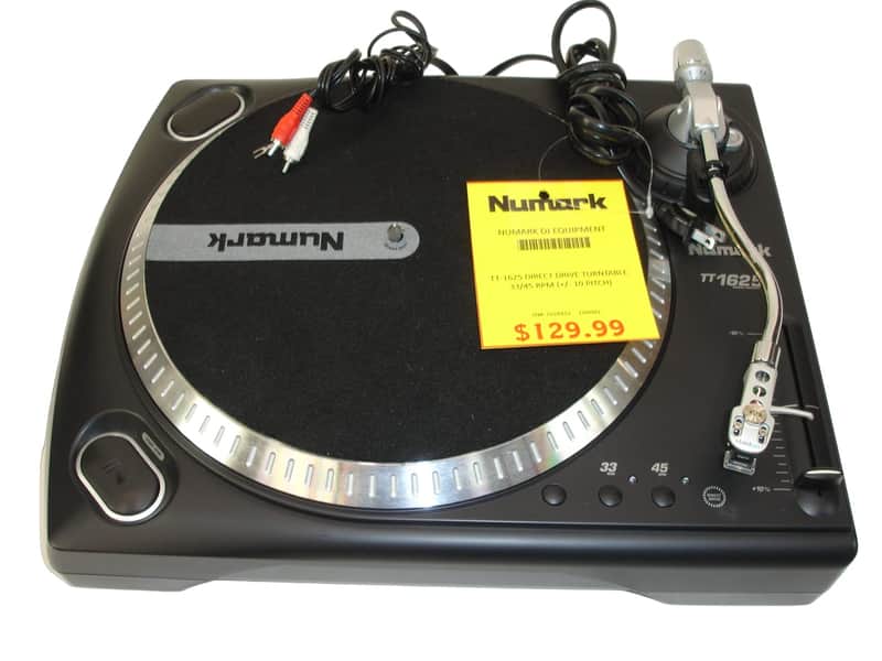 Numark TT1625 Direct Drive DJ Turntable | Reverb