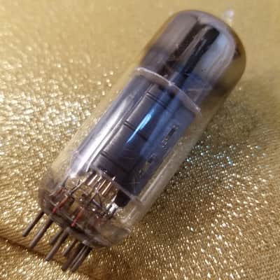 Sylvania 12BH7A tNOS AT1000 TESTED Vacuum Tube black plate 12BH7 dual triode 1950-1959 image 8