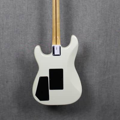 Squier 1980's Super Strat 1980-1989 with Locking Tremolo System  Pearl White image 11