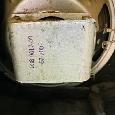 Kustom K1008 2x12 Combo 1970. Bad Moon Raising. Cascade image 5