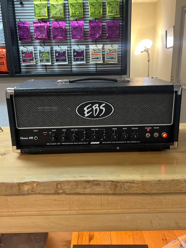 EBS Classic 450 Professional Bass Head