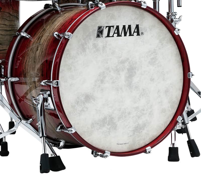 Tama TWB2216-AGJB STAR Walnut Bass Drum 22 - Garnet Japanese Sen Burst image 1