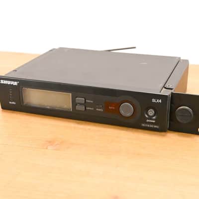 Shure SLX4 Wireless Receiver - H5 Band: 518-542 MHz (NO POWER SUPPLY) CG01YDP image 1