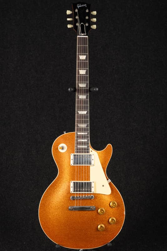 Gibson Custom Shop '57 Les Paul Standard Murphy Lab Ultra Light Aged - Orange Sparkle image 1