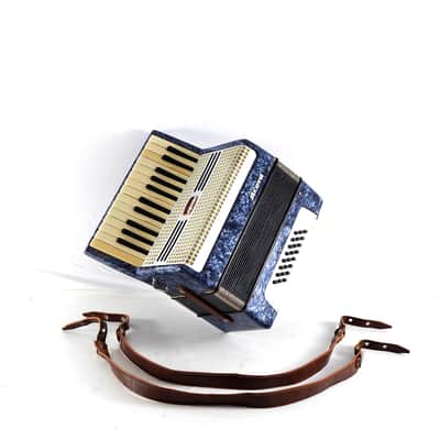 Rare, Vintage, Quality, Romanian Piano Accordion Timis Acord - 24 bass + Original Hard Case & Shoulder Straps image 3