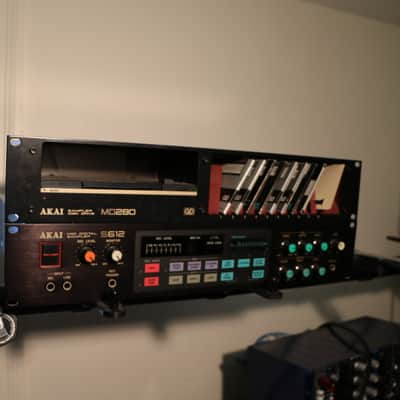 Akai S612 Digital Sampler | Analog Filters w/MD280 Disk Drive Module Tested | Boxes & Manuals! image 3