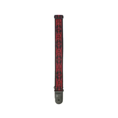 D'Addario 50A12 Woven Guitar Strap 2007 - 2020 - Voodoo image 3