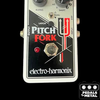 Electro-Harmonix Pitch Fork Polyphonic Pitch Shifter / Harmony Pedal 2014 - Present - Black / White / Red - X18750 image 3