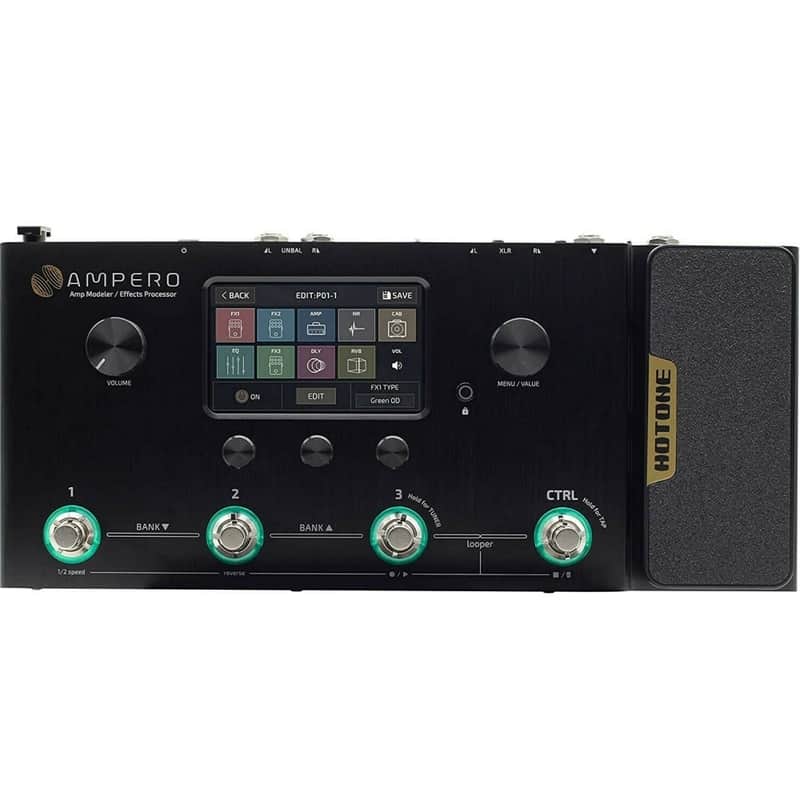 HOTONE AMPERO MP-100 Guitar FX Amp Modeler, USB Interface, Touchscreen Pedalboard image 1