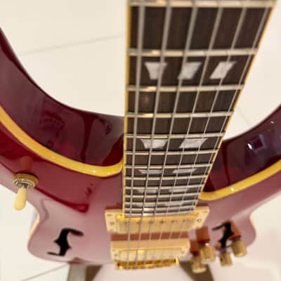 Schecter C/SH-1 Semi-Hollow Red | Seymour Duncan ’59/JB | Pro Setup | Excellent Condition image 3