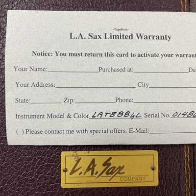 L.A. Sax LATB88YL trombone - Lacquer image 16