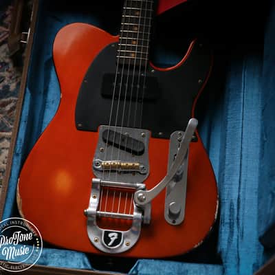 2024 Fender Custom Shop LTD 60s Tele Jazzmaster Bigsby Burnt Copper Relic image 3