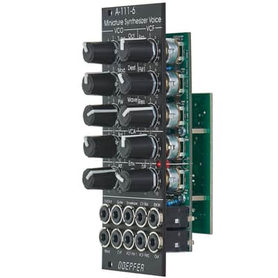 Doepfer A-111-6V Mini Synthesizer Vintage (Black) - Voice Modular Synthesizer image 2