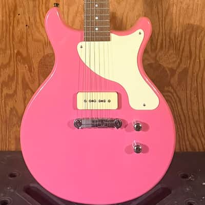 2005 Hamer USA Korina Special Jr. Flamingo Pink - SN 554291 w/ Hardshell Case image 2