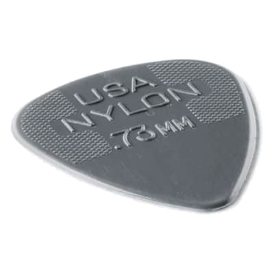 Dunlop JD-44P.73 Nylon Standard Picks 12-Pack 0.73mm (Grey) - Set of Picks image 5