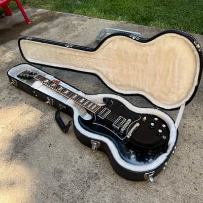 Gibson SG Standard 2011 - Ebony with Dunable Pickups image 8