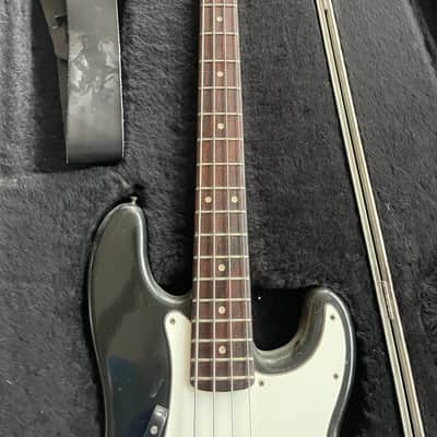 Fender Precision Bass with Rosewood Fretboard 1970 - 1983 - Black image 3