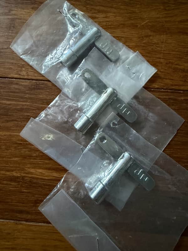 DW DWSM801 Standard Drum Key Set of 3 image 1