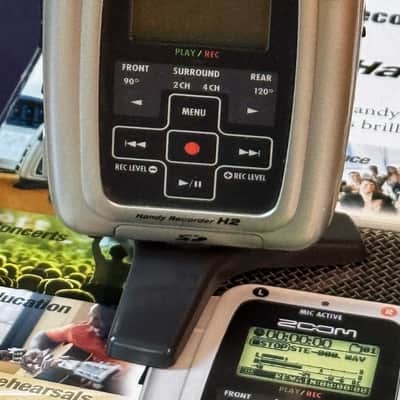 Zoom H2 Digital Handy Recorder with Box and Instructions Read Description image 2