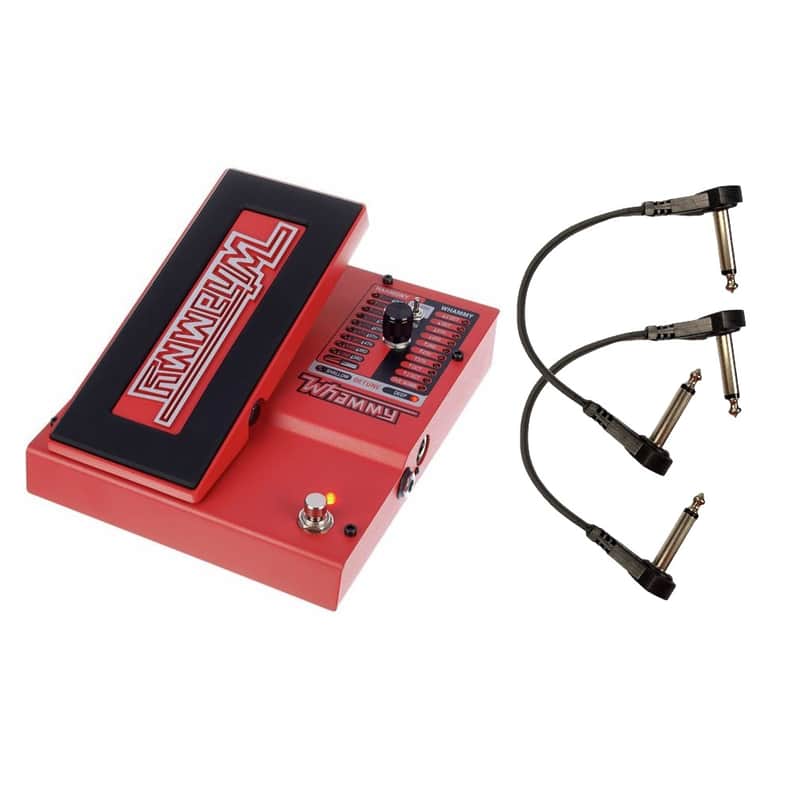 DigiTech Whammy (5th Gen) 2-Mode Pitch-shift Effect with True Bypass W/ Two Patch Cables image 1