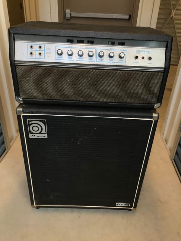 Ampeg SVT 1970’s Blue Line Bass Amp 6146 Tubes w/SVT-410HE Speaker