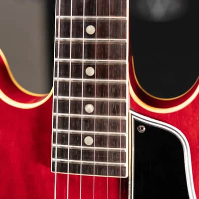 Gibson 1961 ES-330TC Thinline Hollow Body Electric Guitar Cherry with Hardshell Case - Used image 11