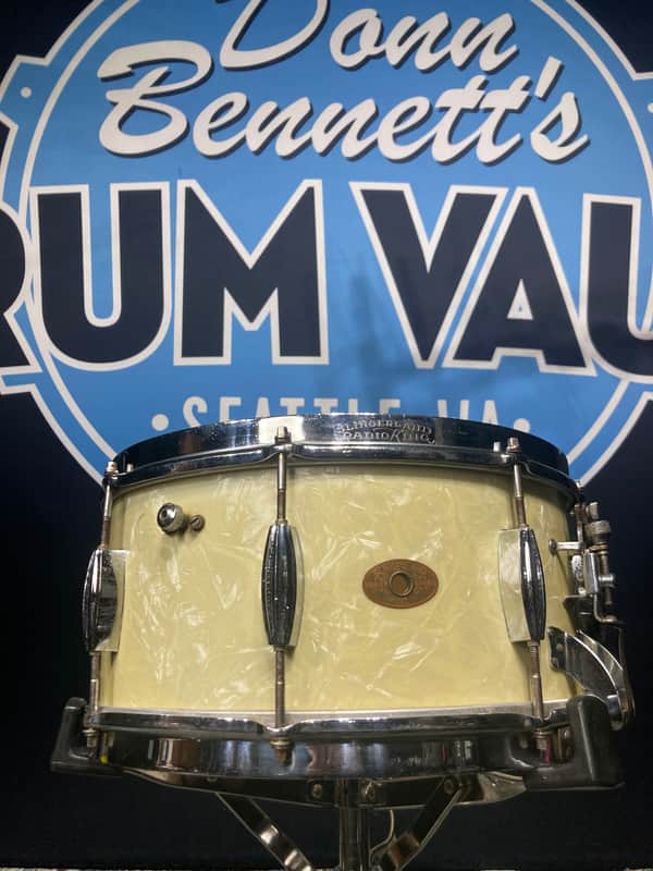 Slingerland - 7x14" Single Ply Radio King, Buddy Rich Model Snare Drum 1938–1941 image 1