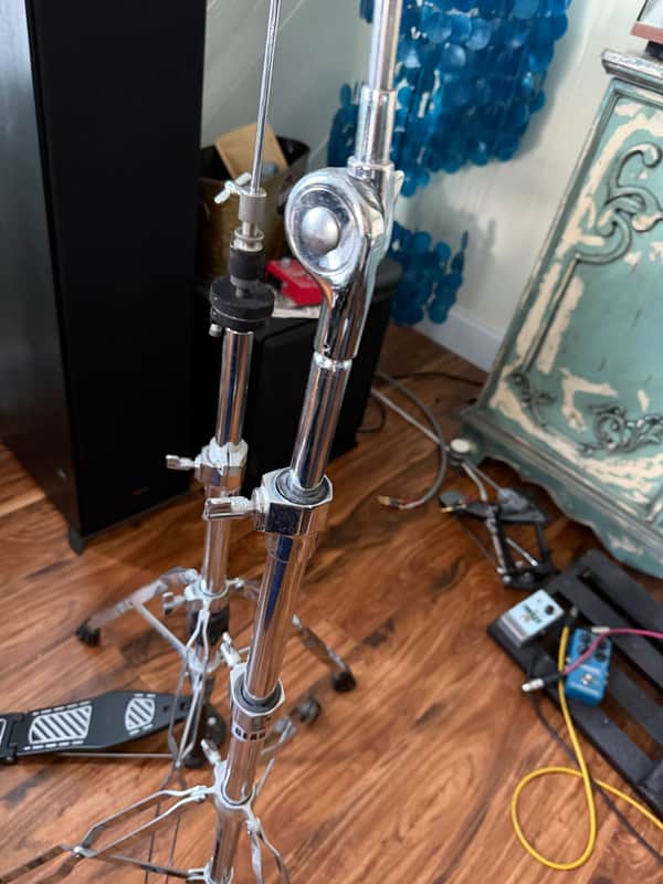 Gearlux Very Sturdy and Robust Hi-hat and Crash Cymbal Stands Hardware Pack + FREE Ride Cymbal Stand & Snare Stand image 1