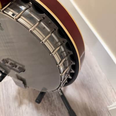 Saujin 5-String Resonator Banjo with Case 1970’s image 6
