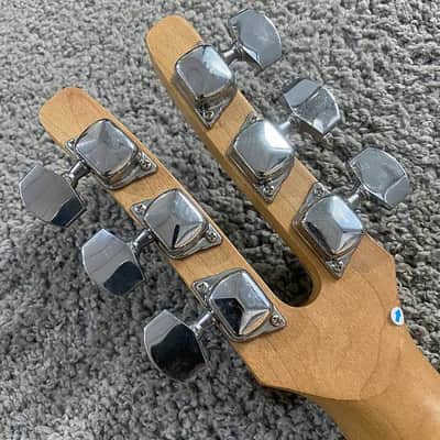 Custom Red Glossy Finish Guitar, Basswood Body, Maple Neck, Rosewood Fingerboard, Silver Hardware image 9