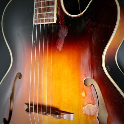 1950 Epiphone Broadway Regent Acoustic Archtop - Sunburst image 14