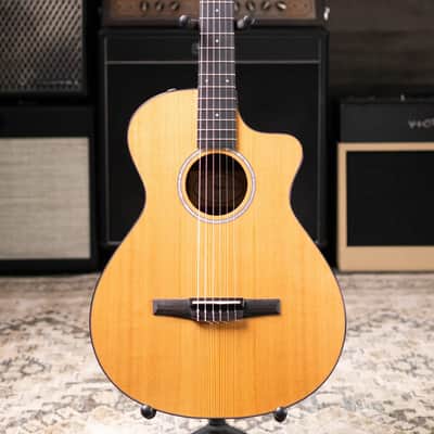 Taylor 212ce-N Plus Nylon Grand Concert Acoustic/Electric Guitar with Aerocase image 3