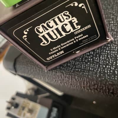 Outlaw Effects Cactus Juice Overdrive 2010s - Green image 2