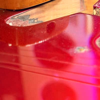 Fender Stratocaster Vintage 57 Reissue 1988 - Candy Apple Red | David Gilmour Red Strat image 5